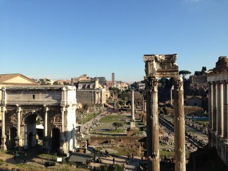 The Forum in the sun!